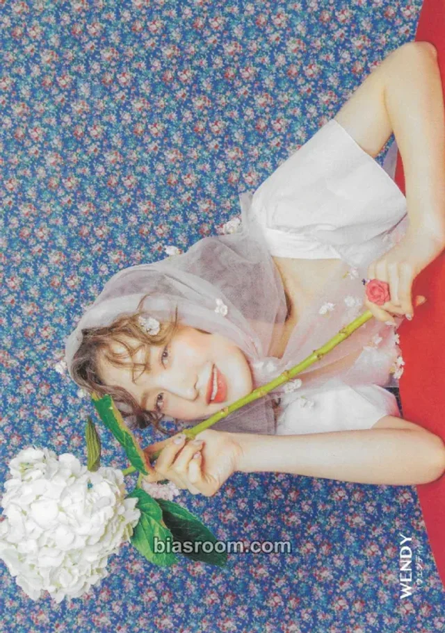 Red Velvet - Wendy - Sappy Album flyer purchase benefit non-selfie non-standard size tower records japan horizontal