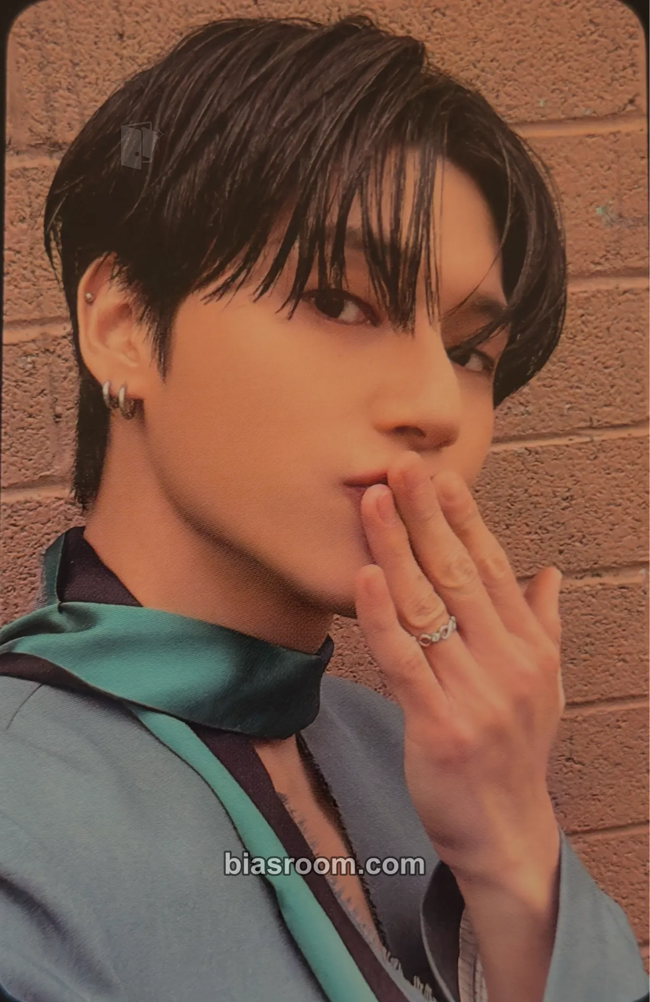 Wooyoung POP-UP: GOLDEN HOUR : Part 1 (Soundwave) Photocard - ATEEZ - ATEEZ K-pop photocard
