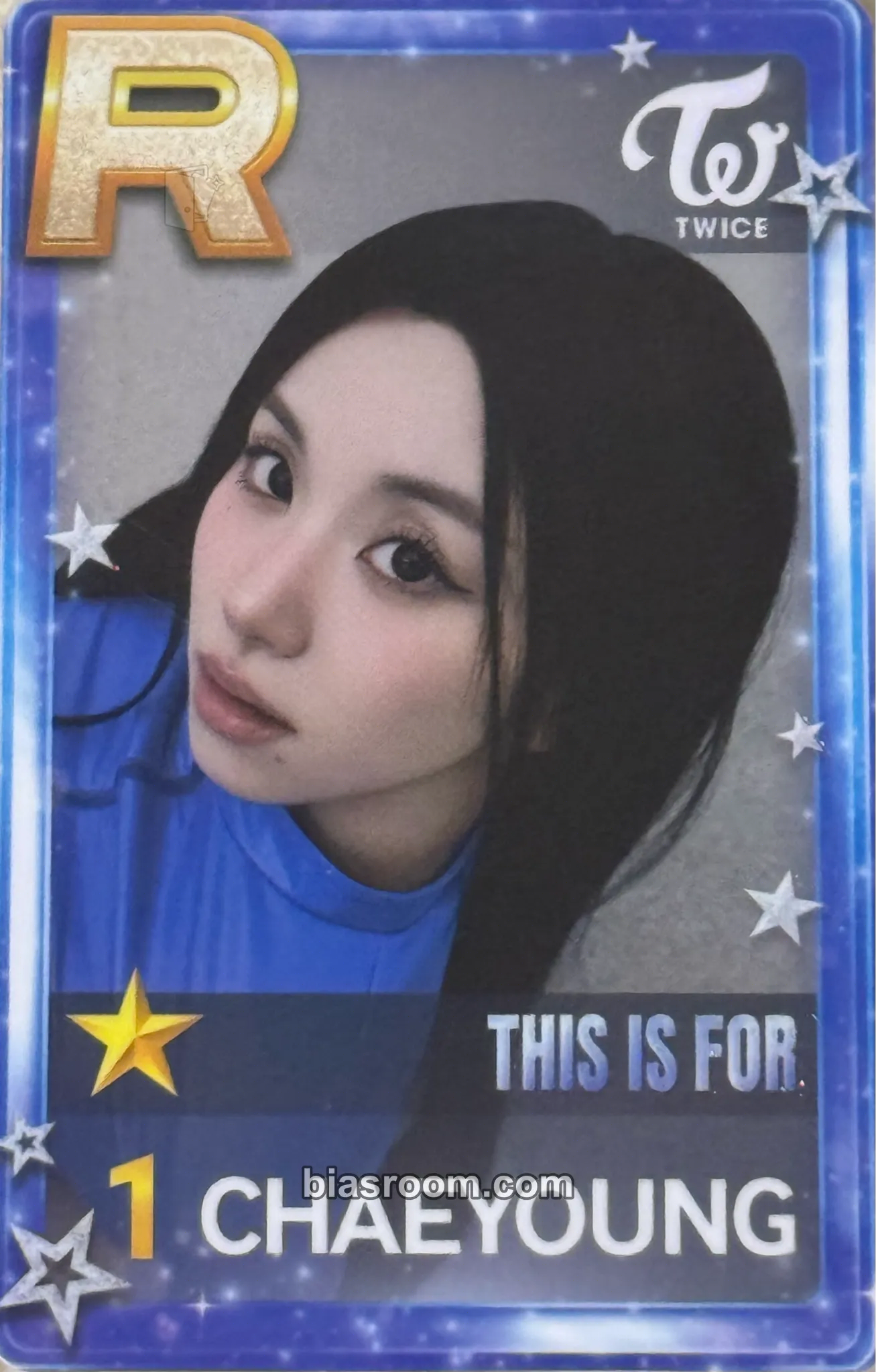 Chaeyoung TWICE x SuperStar JYPNATION Photocard - TWICE - TWICE K-pop photocard