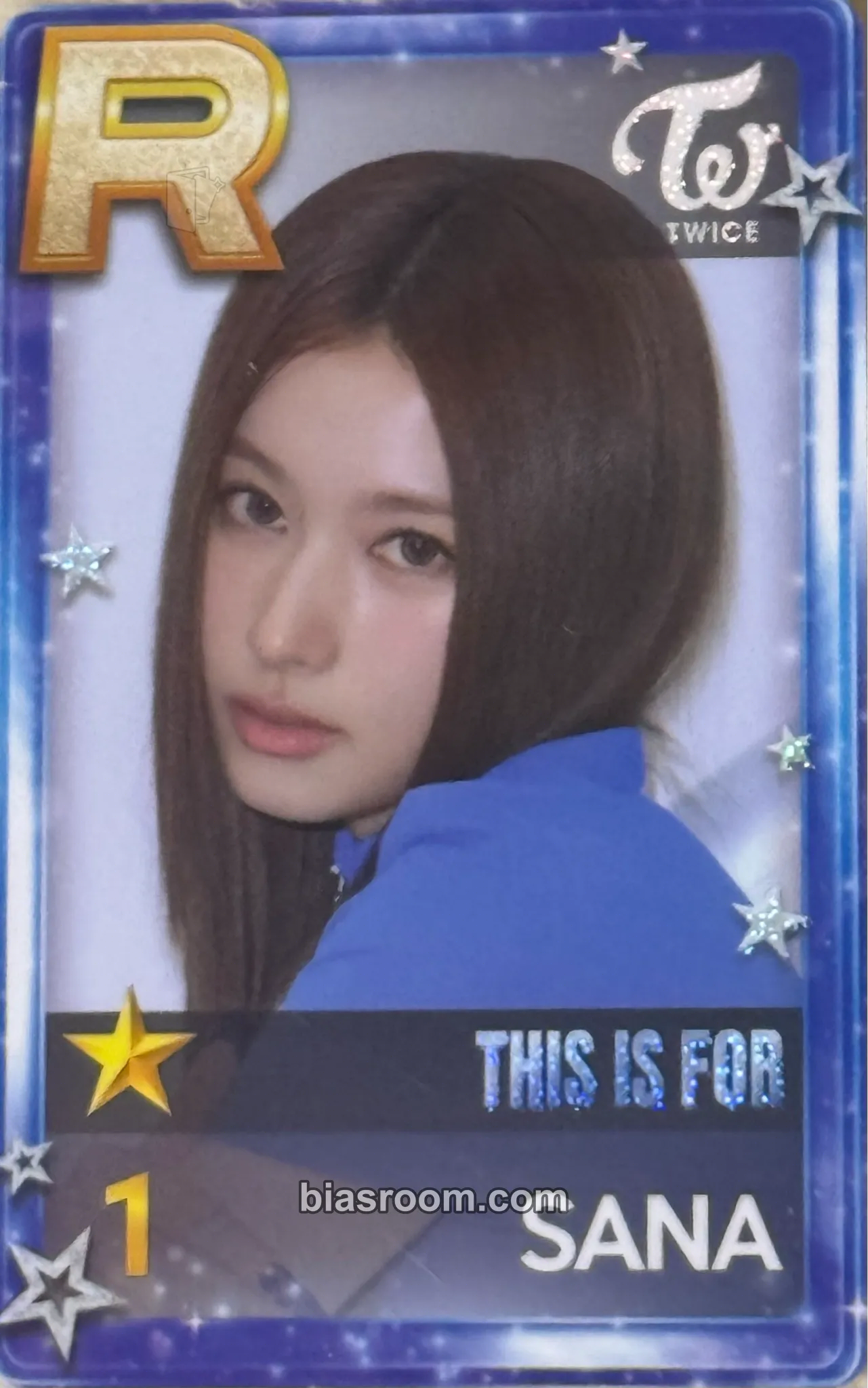 Sana TWICE x SuperStar JYPNATION Photocard - TWICE - TWICE K-pop photocard