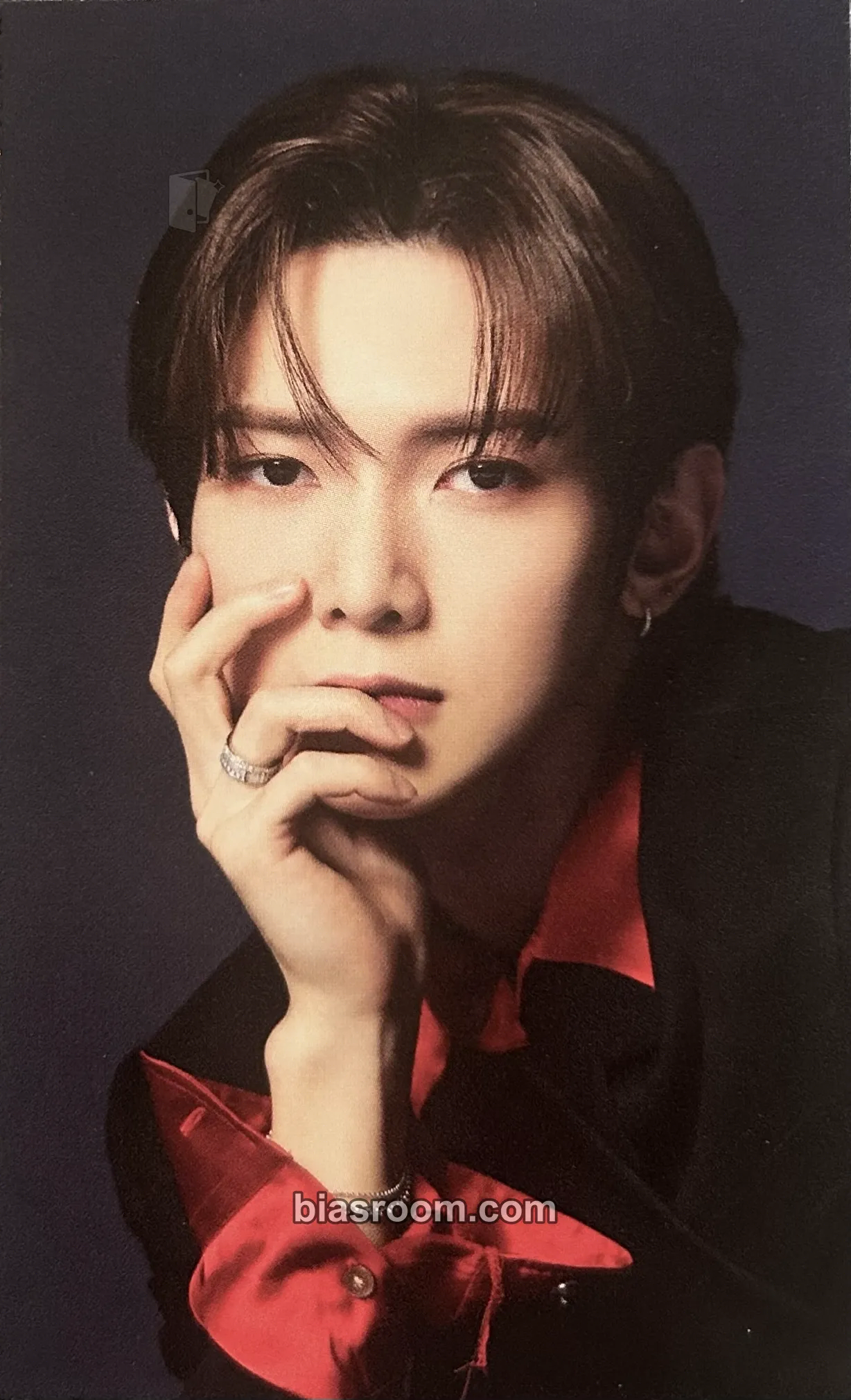 Yeosang Nikkei Entertainment 2024 April Magazine Cover: Ateez Photocard - ATEEZ - ATEEZ K-pop photocard