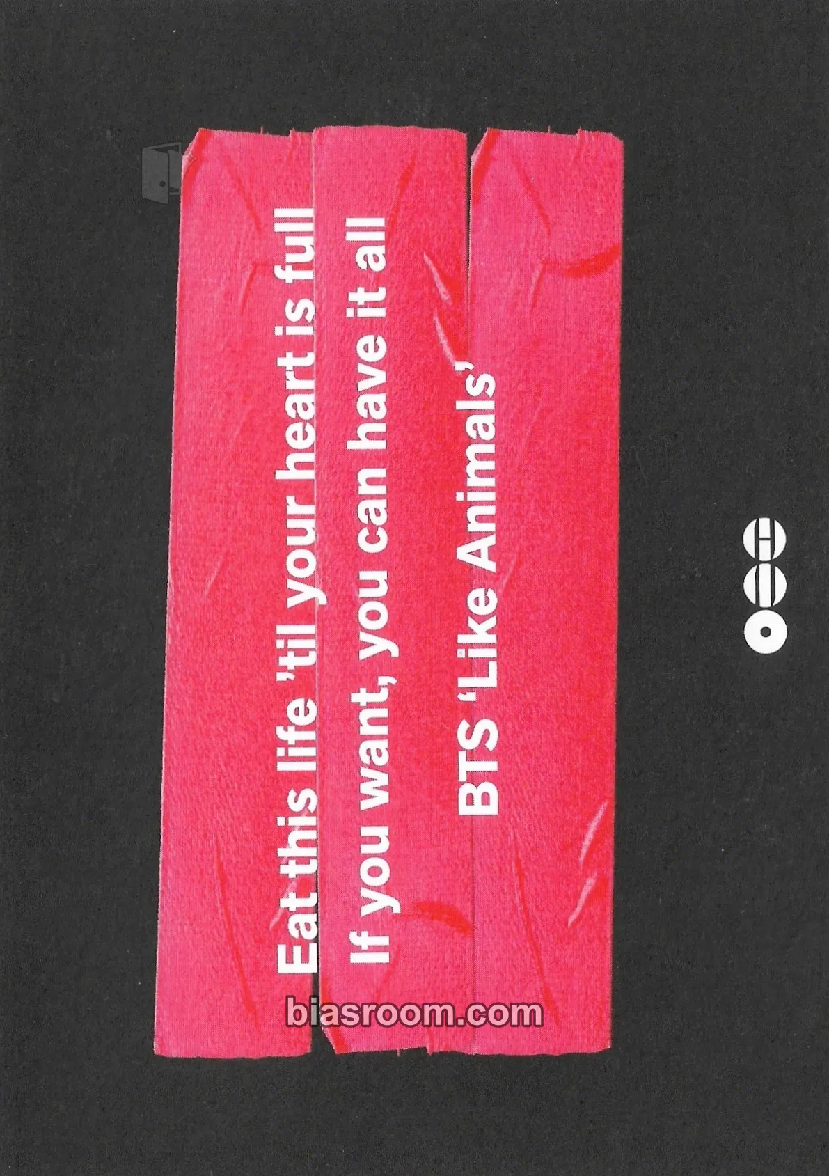 ARIRANG World Tour Photocard - BTS - BTS K-pop photocard