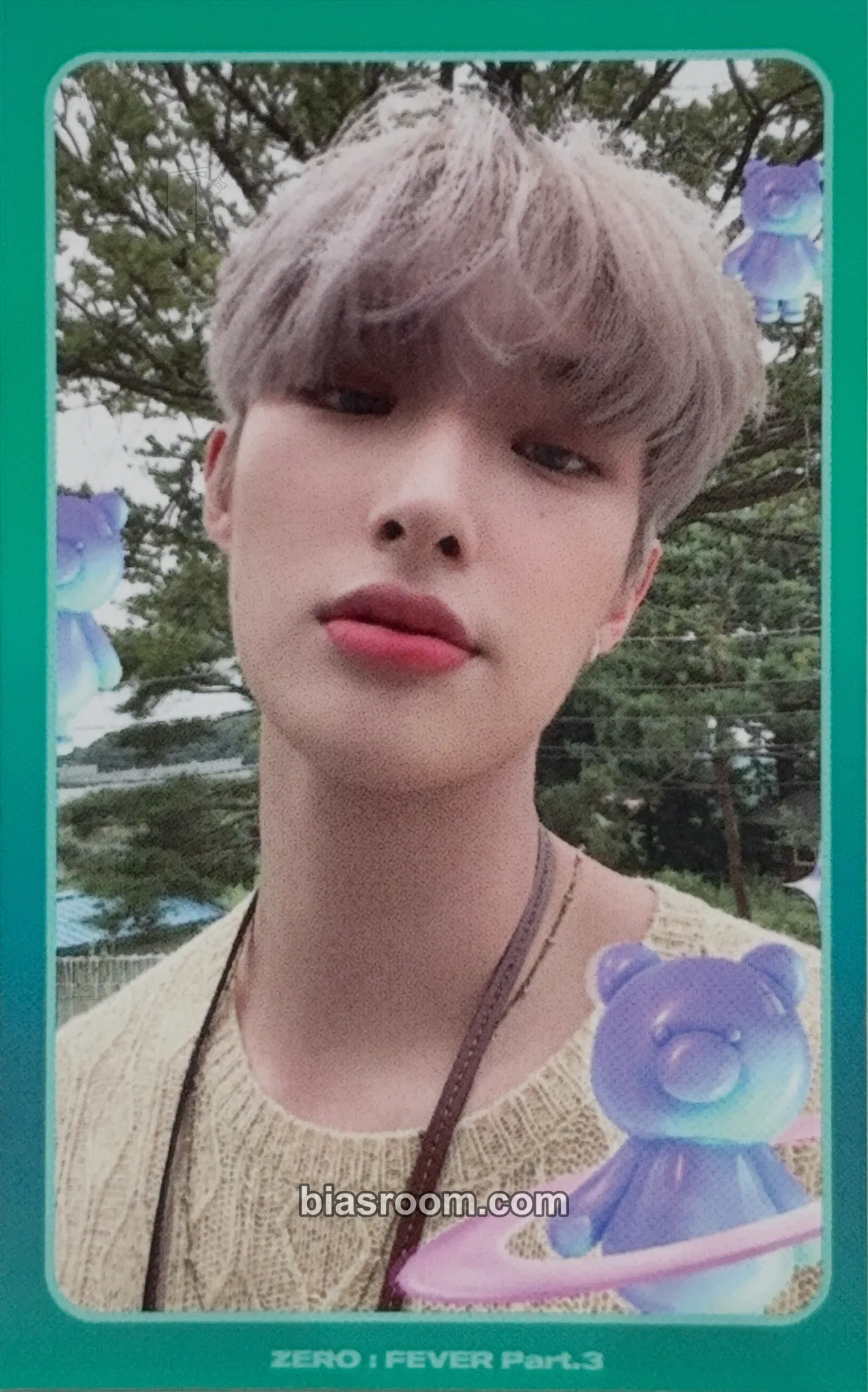 Mingi ZERO : FEVER Part.3 Photocard - ATEEZ - ATEEZ K-pop photocard