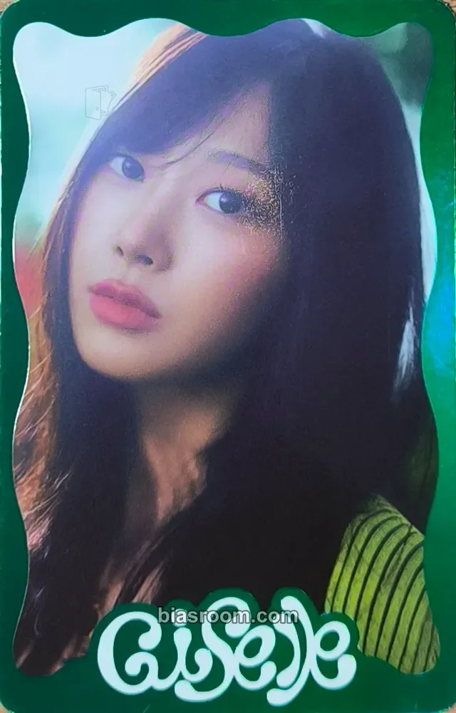 aespa - Giselle - Better Things Album merch photocard trading card B version