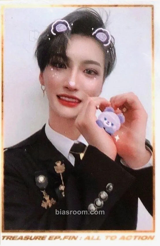Seonghwa TREASURE EP.FIN : All To Action Photocard - ATEEZ - ATEEZ K-pop photocard