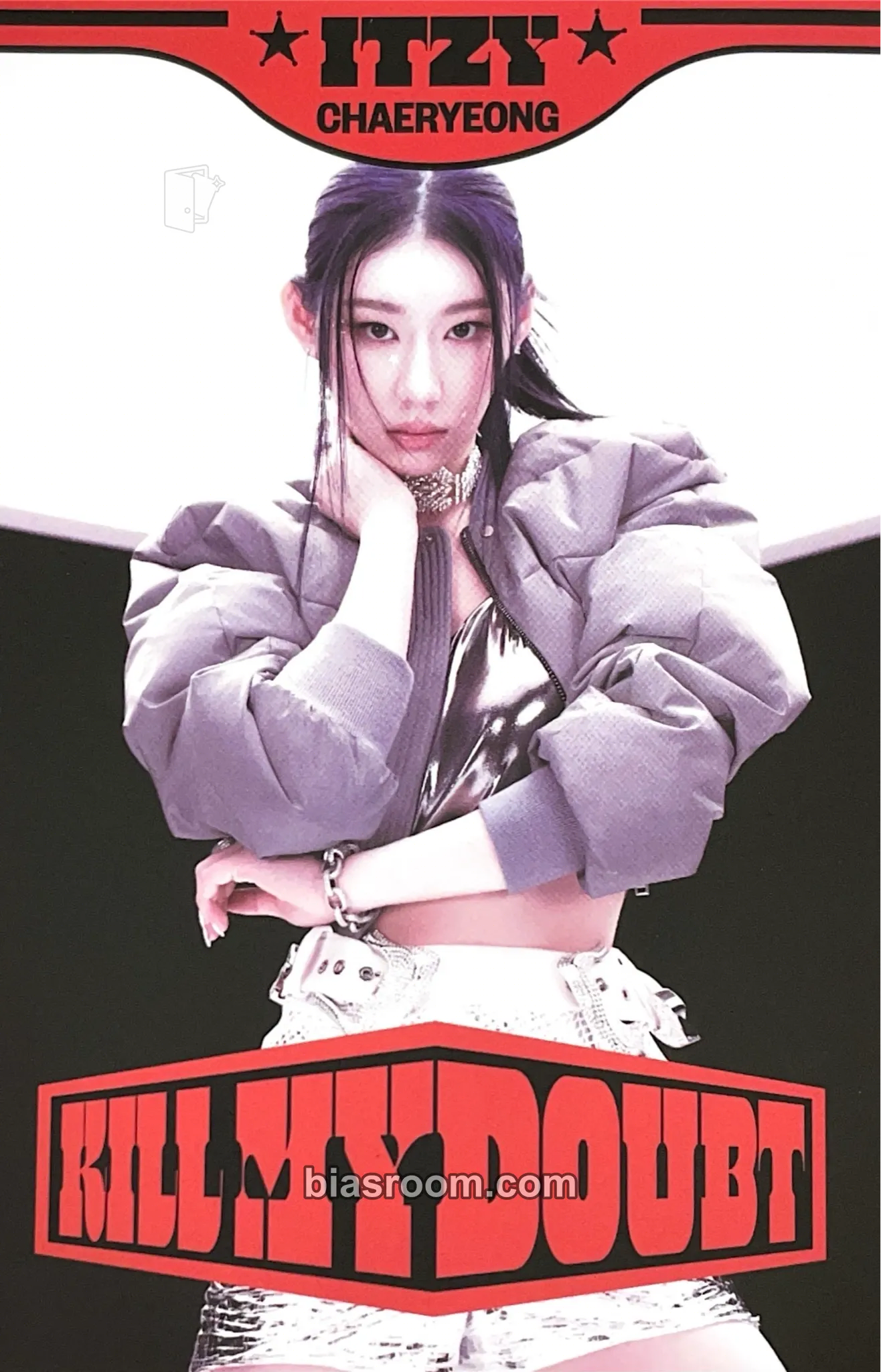 Chaeryeong KILL MY DOUBT Photocard - ITZY - ITZY K-pop photocard