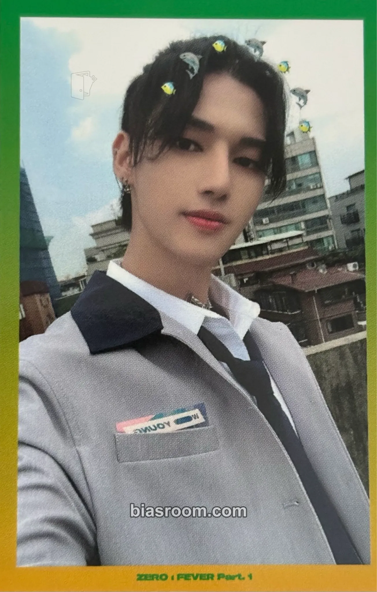 Wooyoung ZERO : FEVER Part.1 Photocard - ATEEZ - ATEEZ K-pop photocard