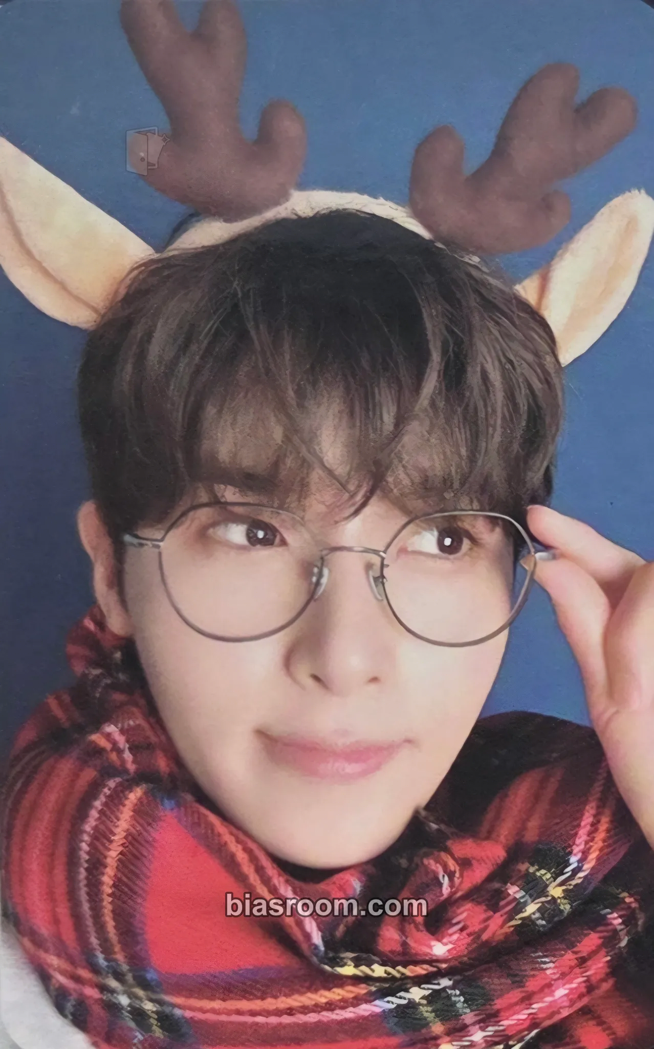 Ryeowook 2023 Pink Christmas Photocard - SUPER JUNIOR - SUPER JUNIOR K-pop photocard