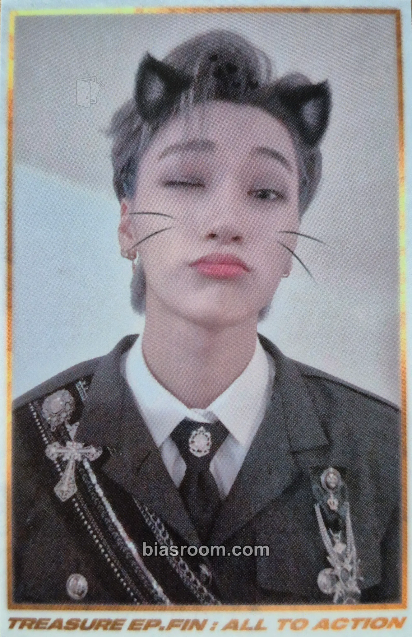 San TREASURE EP.FIN : All To Action Photocard - ATEEZ - ATEEZ K-pop photocard