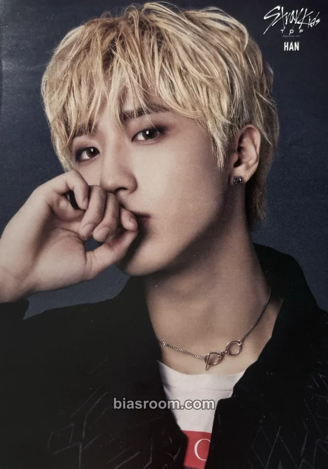 Stray Kids - HAN - TOP Album flyer tower records japan purchase benefit shibuya