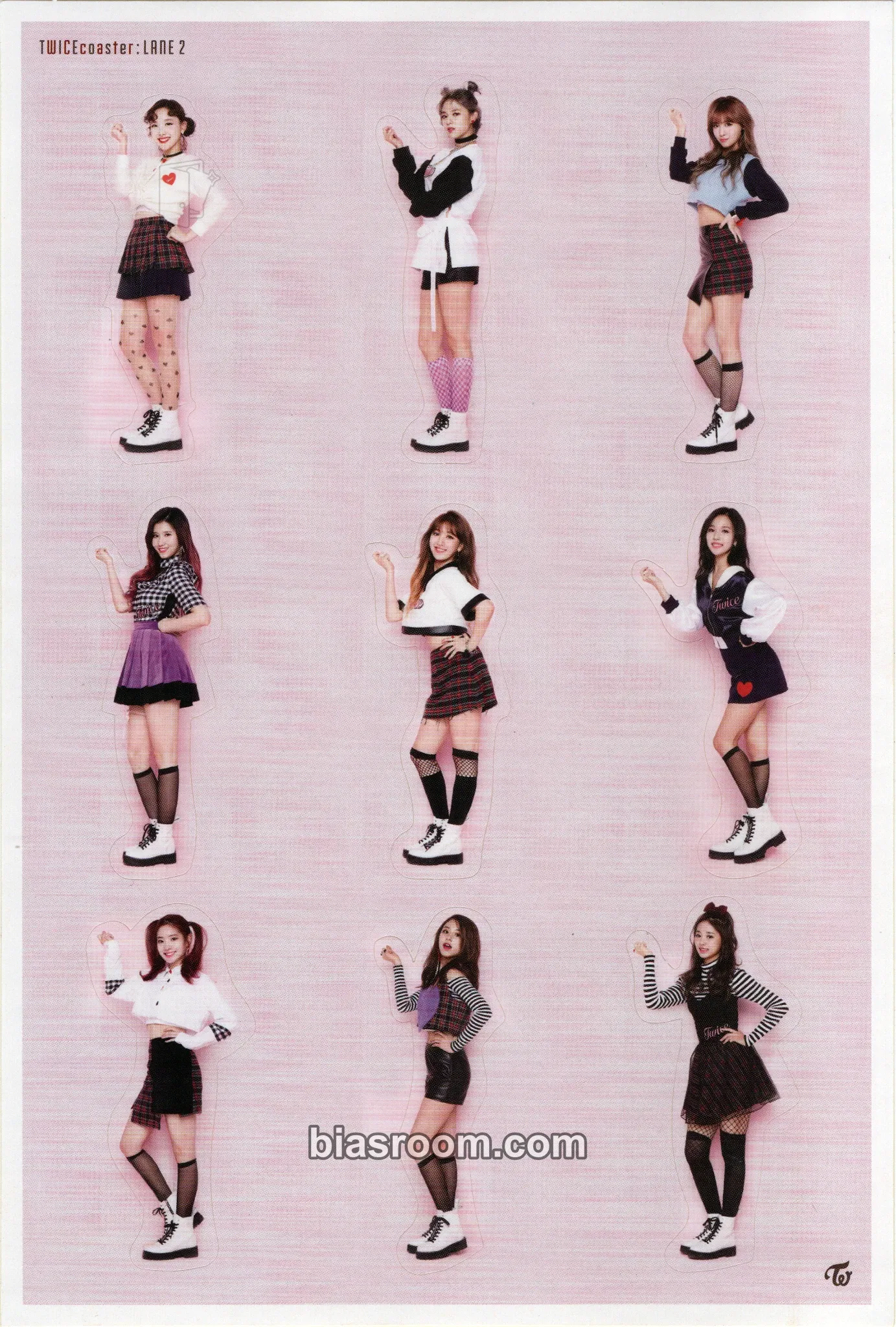 Twicecoaster: Lane 2 Photocard - TWICE - TWICE K-pop photocard