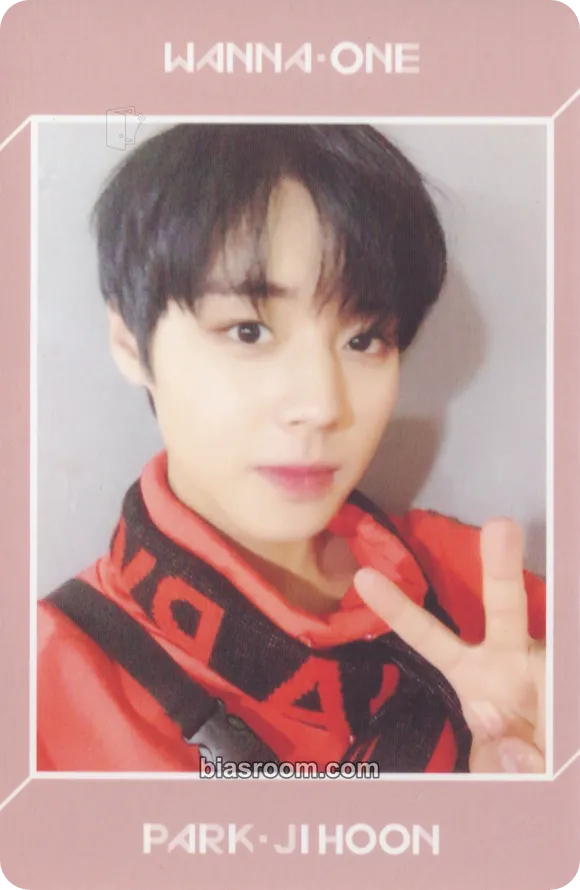 Jihoon 1÷x=1 (Undivided) Photocard - Wanna One - Wanna One K-pop photocard