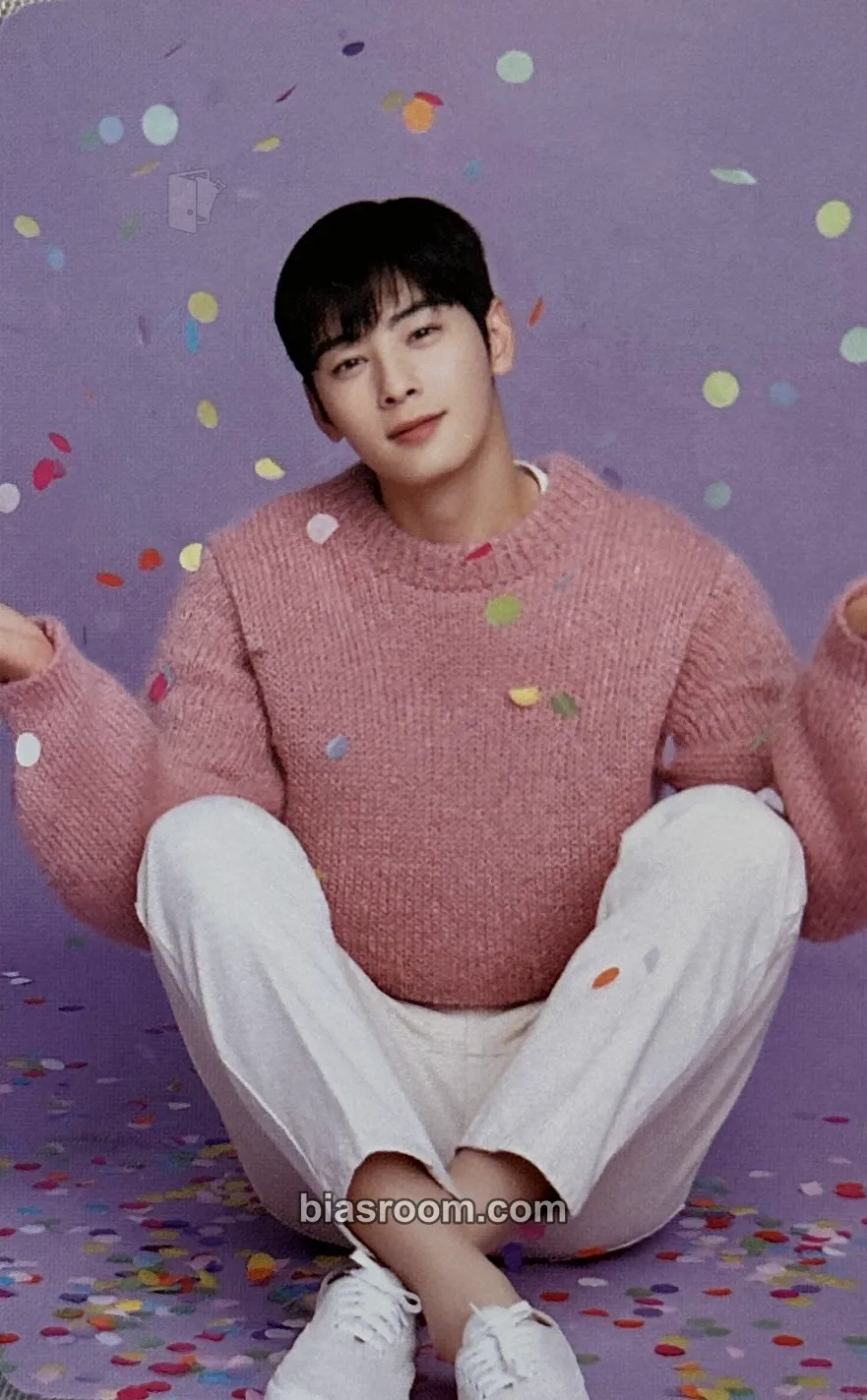 Cha Eun-woo Cha Eun-woo x Noona Holdak Photocard - ASTRO - ASTRO K-pop photocard