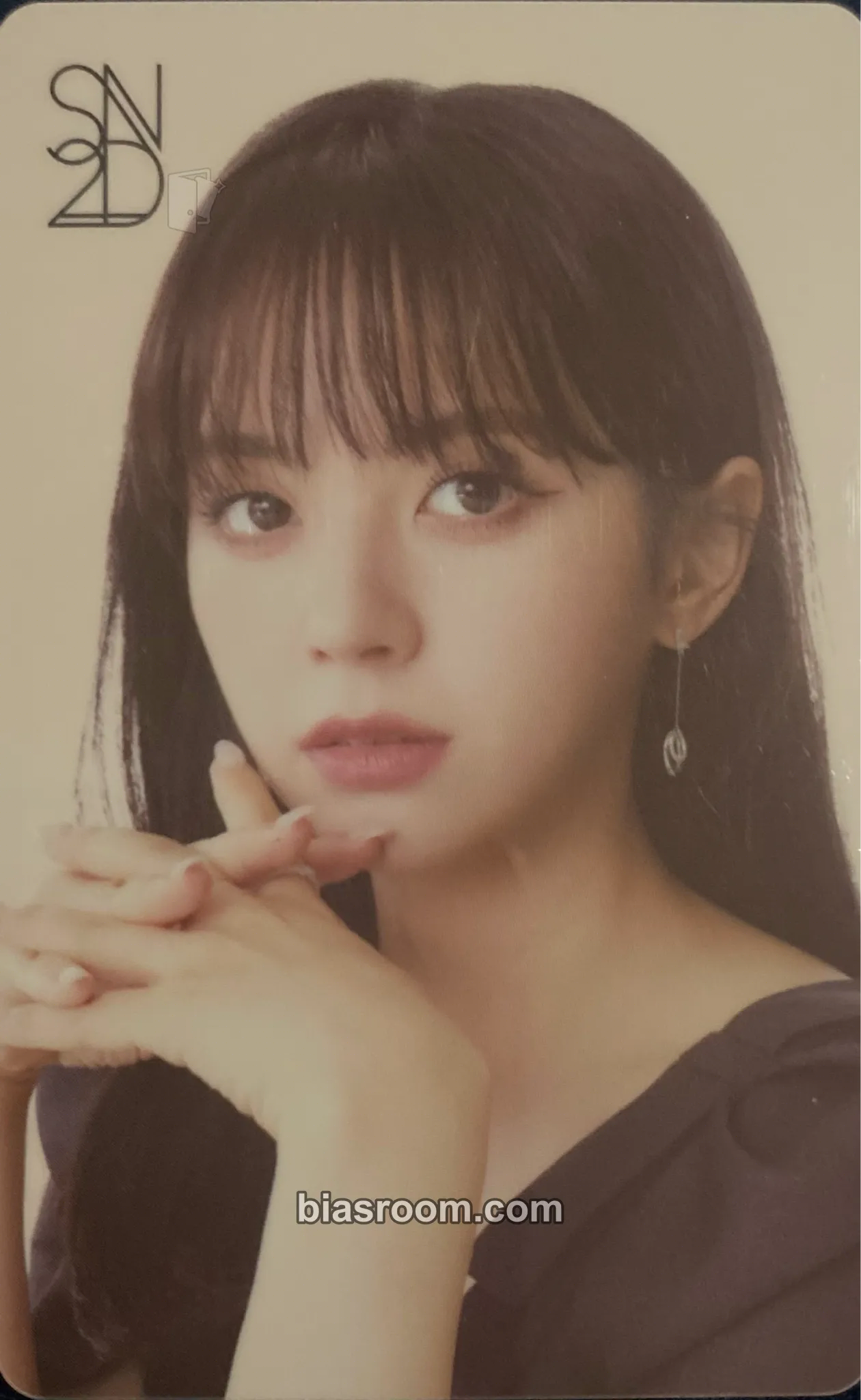 Mashiro KEP1ER X S2ND 2023 (black special project) Photocard - Kep1er - Kep1er K-pop photocard