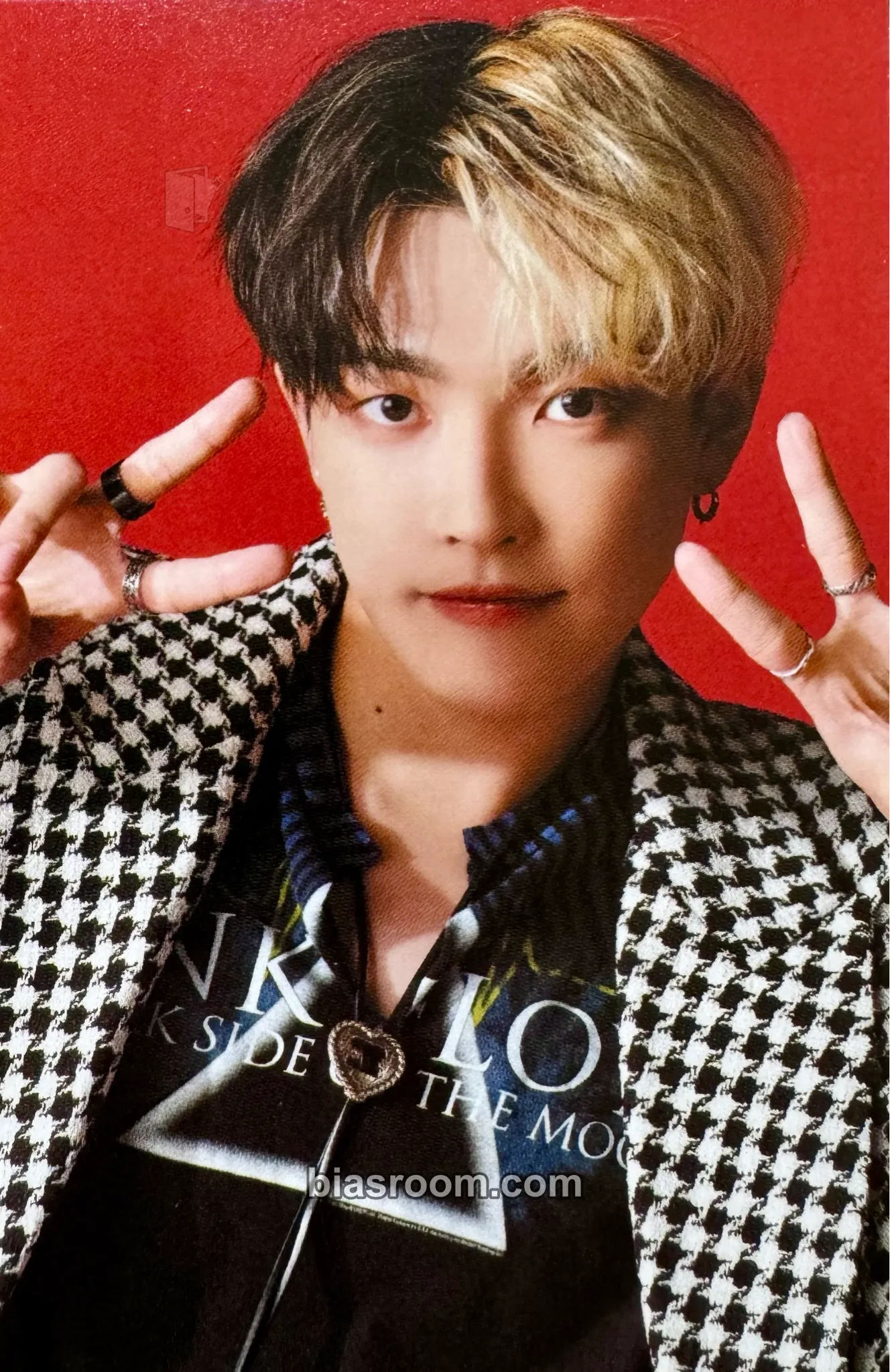 Hongjoong 2023 Cawaii! Men Magazine Photocard - ATEEZ - ATEEZ K-pop photocard