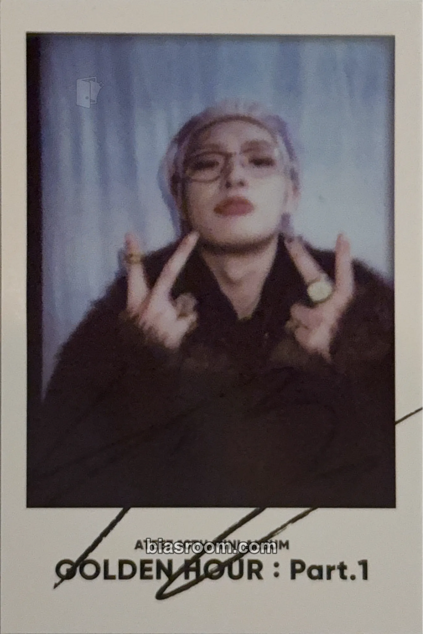 Mingi POP-UP: GOLDEN HOUR : Part 1 (Soundwave) Photocard - ATEEZ - ATEEZ K-pop photocard
