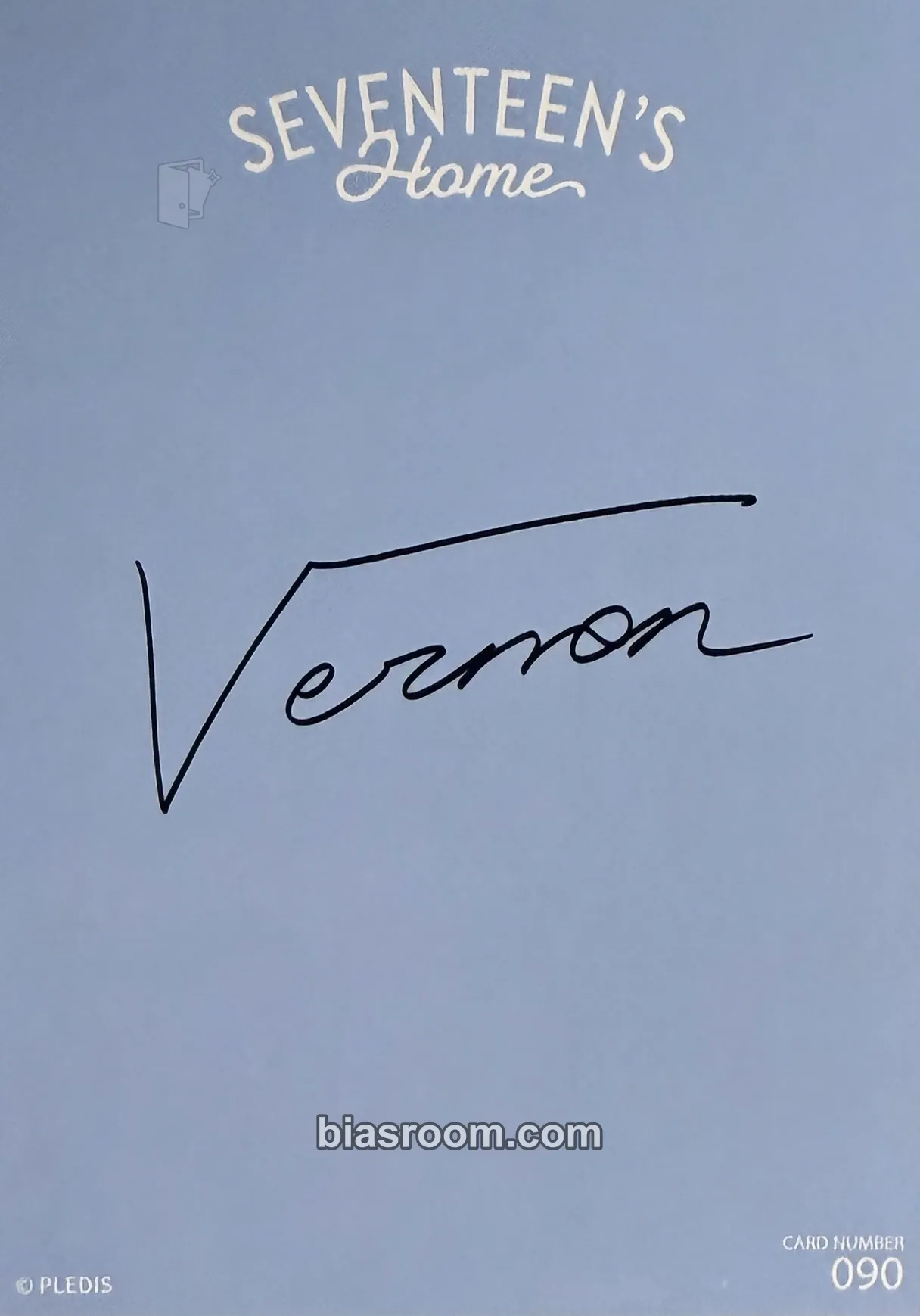Vernon 2022 Seventeen's Home Merchandise Photocard - SEVENTEEN