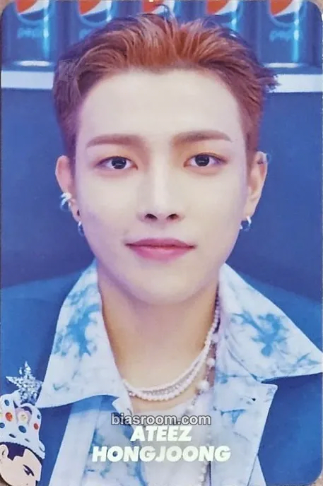 Hongjoong PEPSI Taste of Korea × Starship Photocard - ATEEZ - ATEEZ K-pop photocard