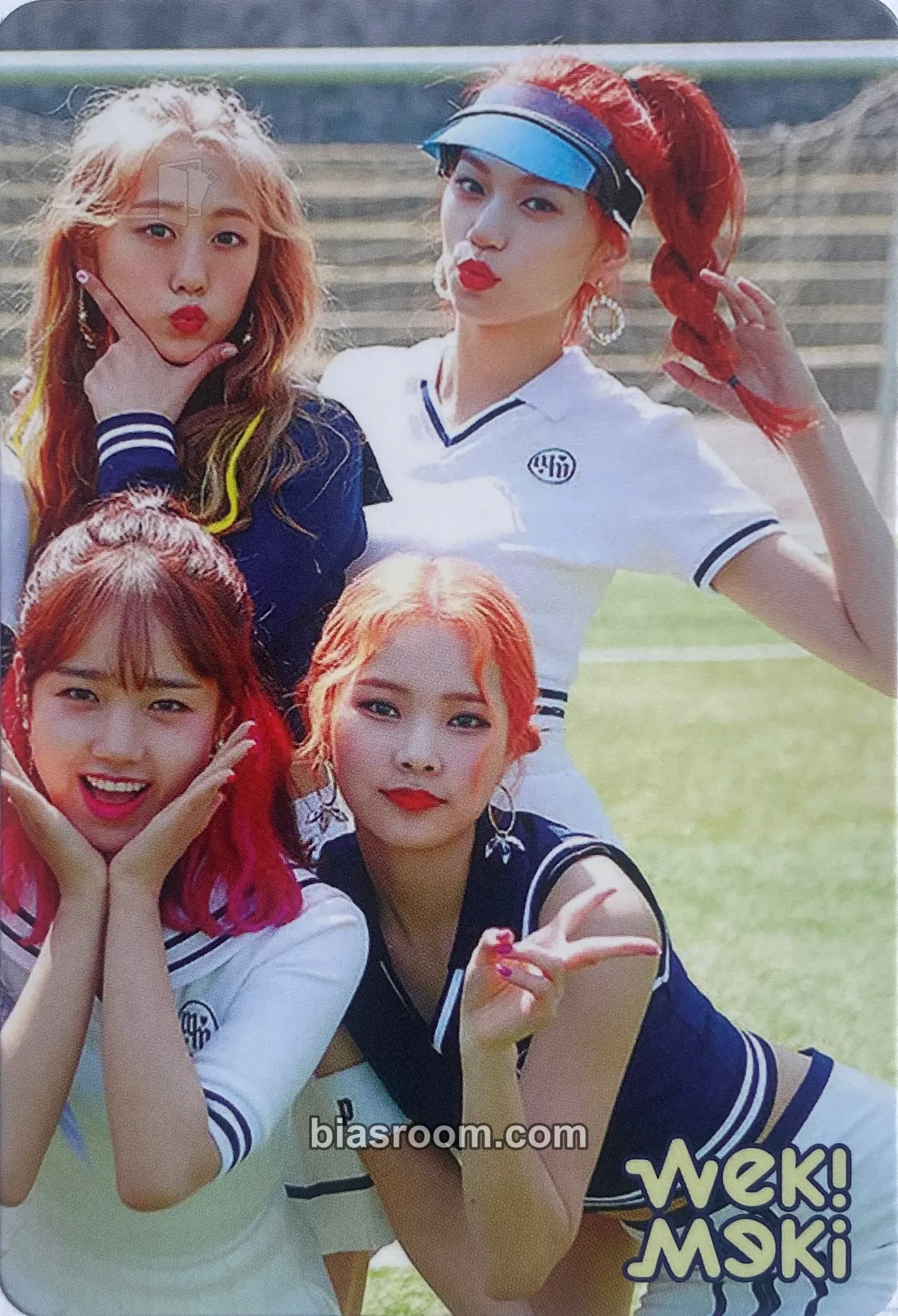 LOCK END LOL Photocard - Weki Meki - Weki Meki K-pop photocard