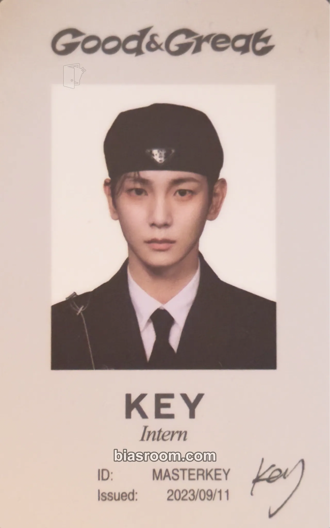Key Good & Great - The 2nd Mini Album Photocard - Key K-pop photocard