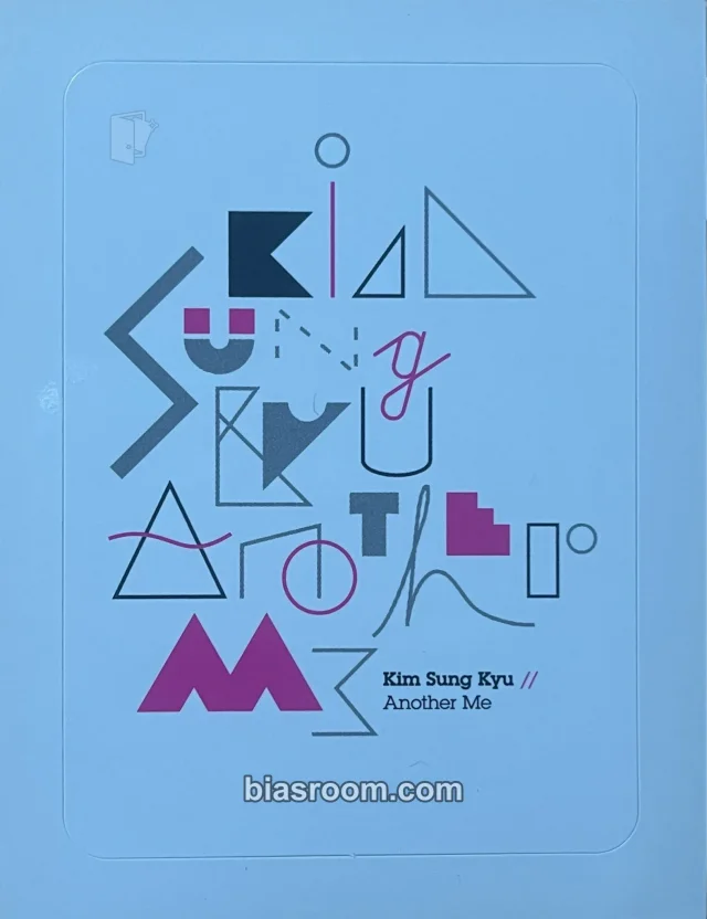 INFINITE - Sungkyu - Another me (Sungkyu Solo) Album sticker album inclusion