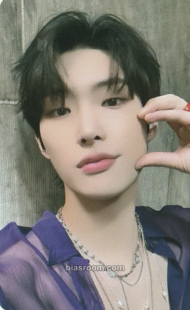 Mingi GOLDEN HOUR : Part.1 Photocard - ATEEZ - ATEEZ K-pop photocard