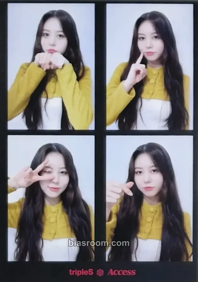 tripleS - Hyerin - Access Album fansign soundwave 4 cut photo