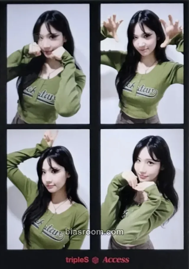 tripleS - Nakyoung - Access Album postcard soundwave fansign 4 cut photo