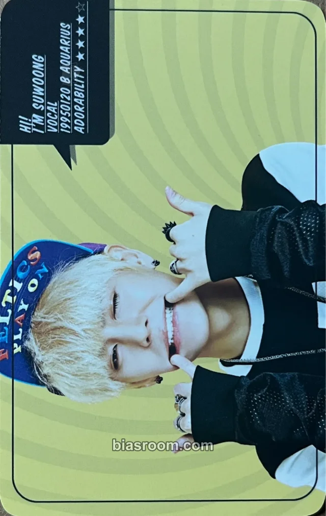 Boys Republic - Suwoong - Video Game Album album photocard