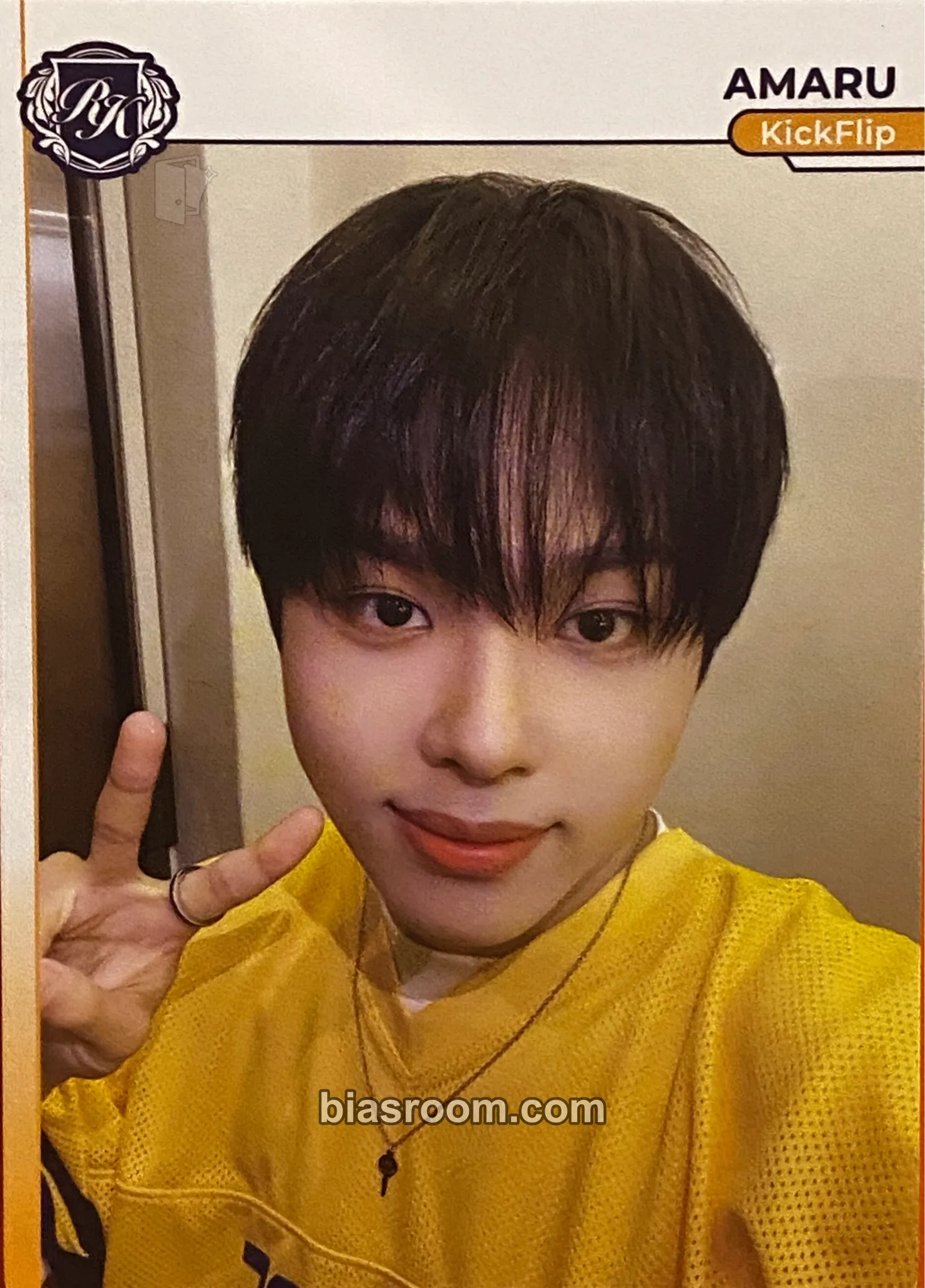 Amaru TELECA 2025 K-POP ROOKIE COLLECTION CARDS Photocard - KickFlip - KickFlip K-pop photocard