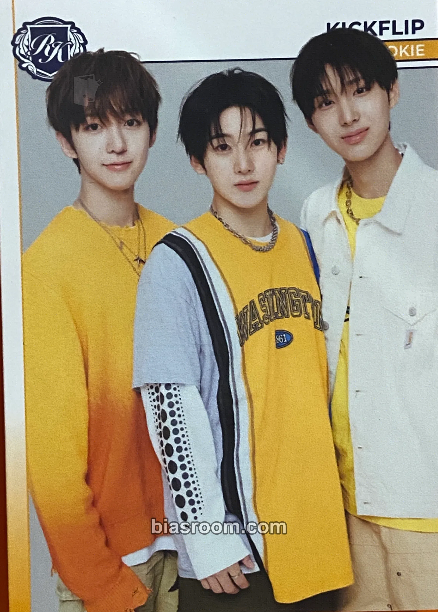 TELECA 2025 K-POP ROOKIE COLLECTION CARDS Photocard - KickFlip - KickFlip K-pop photocard