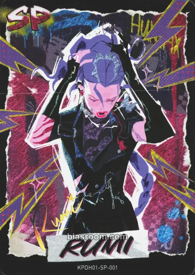 Rumi Kayou x KPop Demon Hunters Collectable Trading Cards Photocard - KPop Demon Hunters - KPop Demon Hunters K-pop photocard