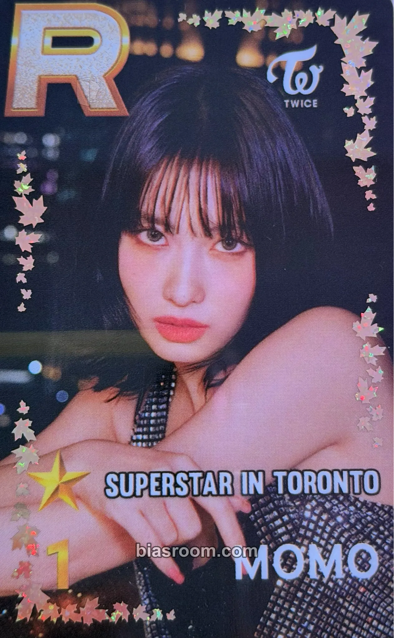 Momo TWICE x SuperStar JYPNATION Photocard - TWICE - TWICE K-pop photocard