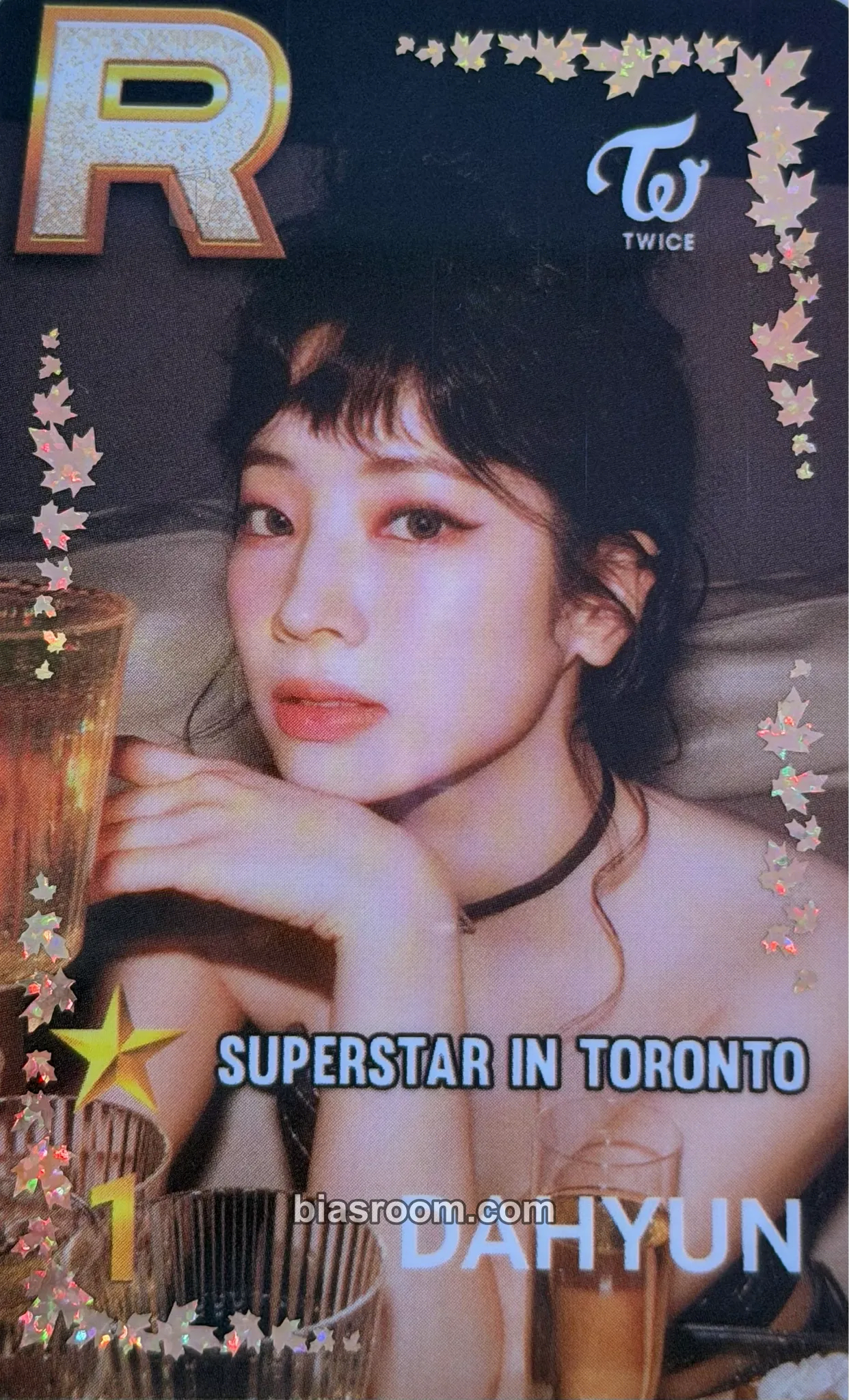 Dahyun TWICE x SuperStar JYPNATION Photocard - TWICE - TWICE K-pop photocard