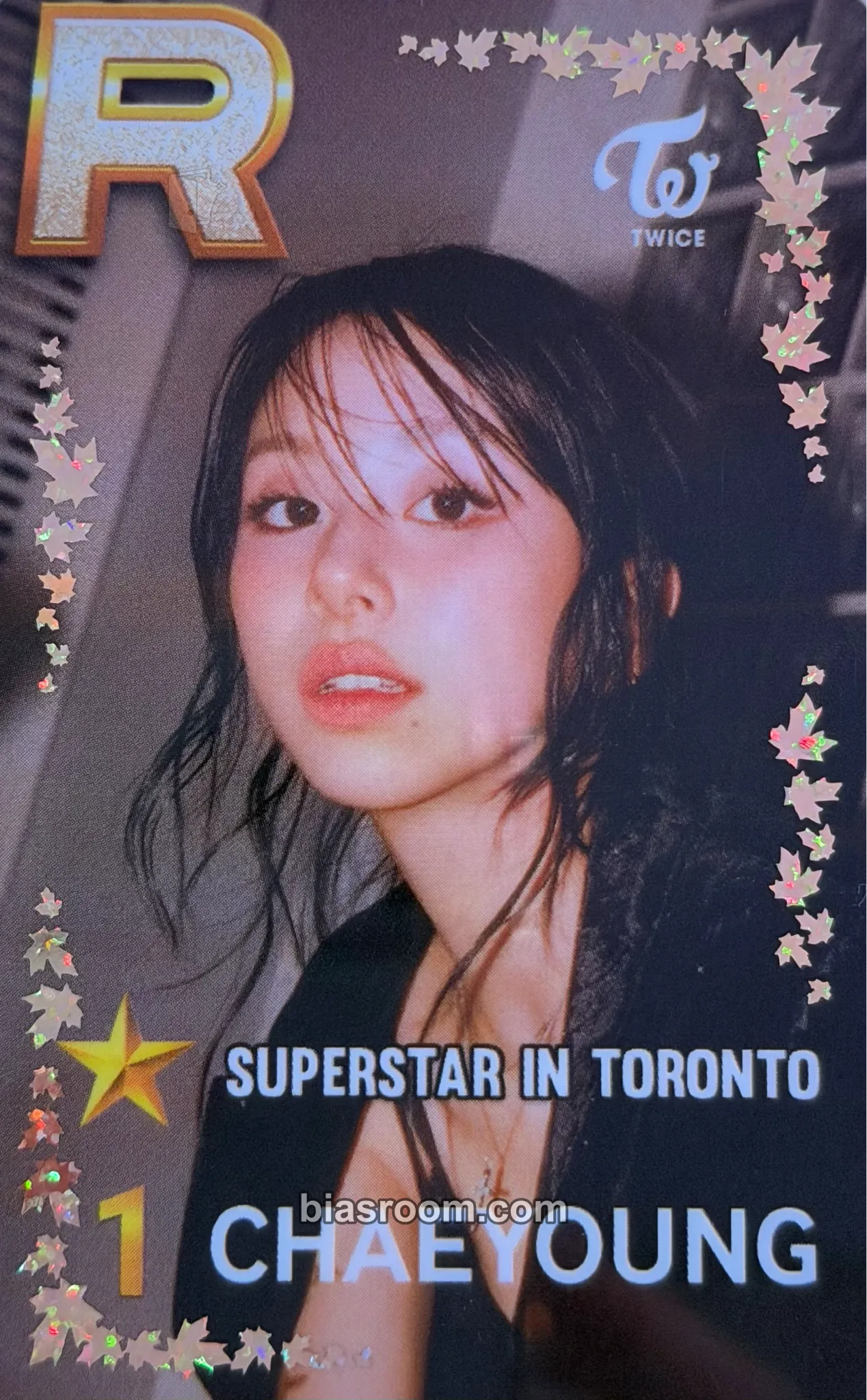 Chaeyoung TWICE x SuperStar JYPNATION Photocard - TWICE - TWICE K-pop photocard