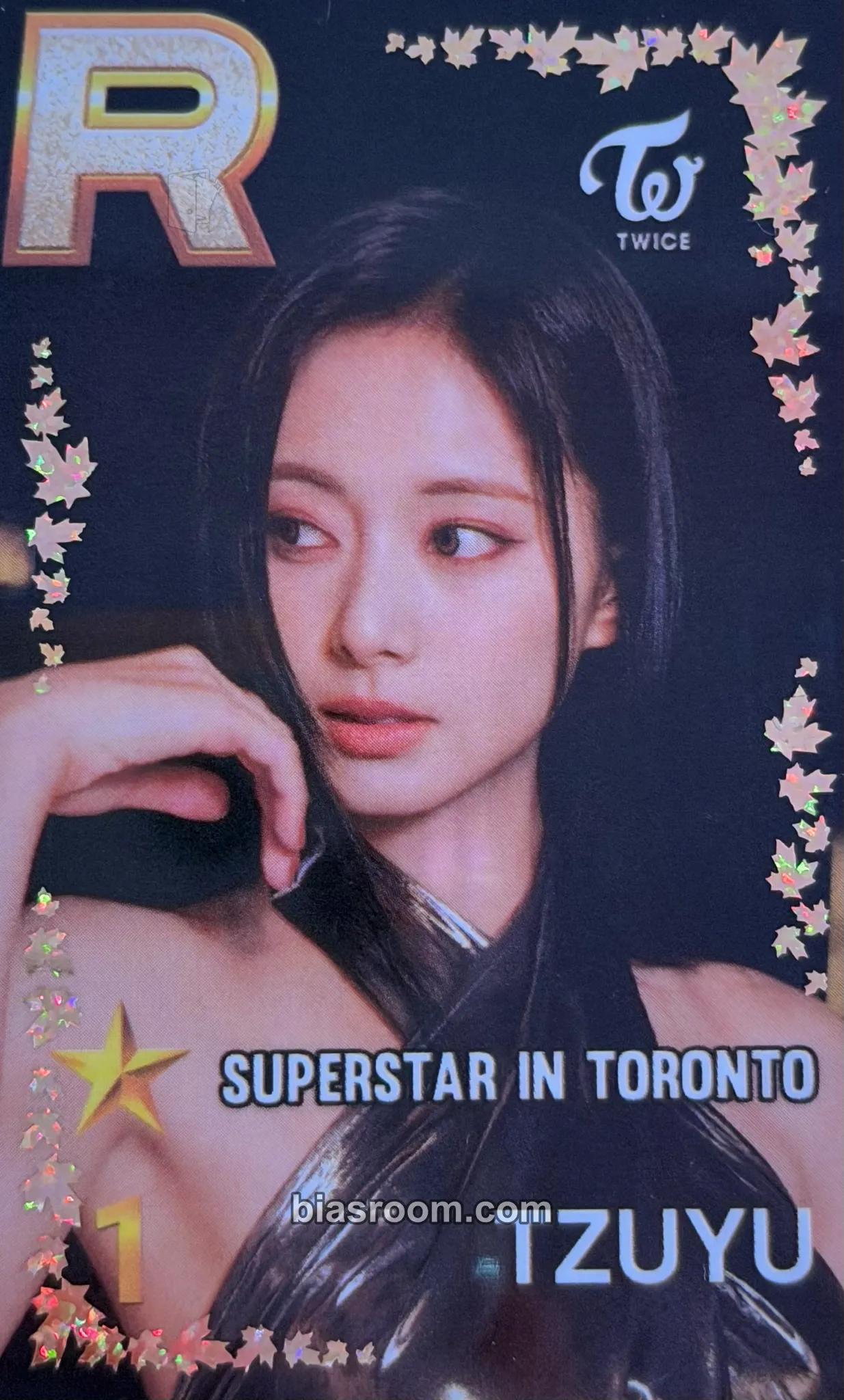 Tzuyu TWICE x SuperStar JYPNATION Photocard - TWICE - TWICE K-pop photocard