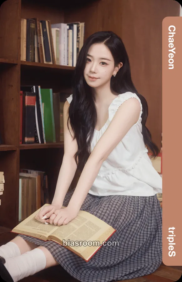 Chaeyeon Cream02 Physical Objekts Photocard - tripleS - tripleS K-pop photocard