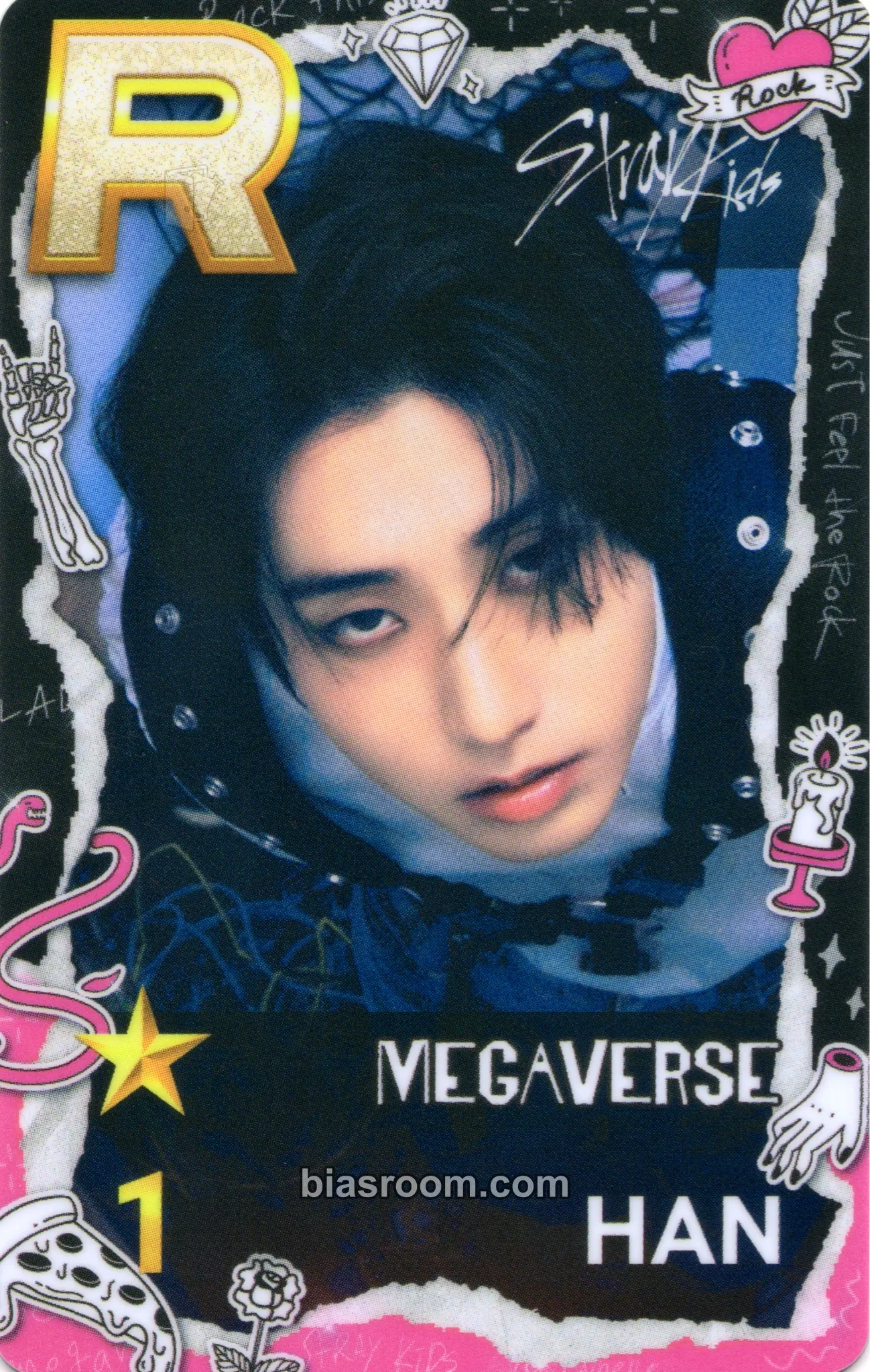 HAN SuperStar JYP (Pop-Ups Only) Photocard - Stray Kids - Stray Kids K-pop photocard