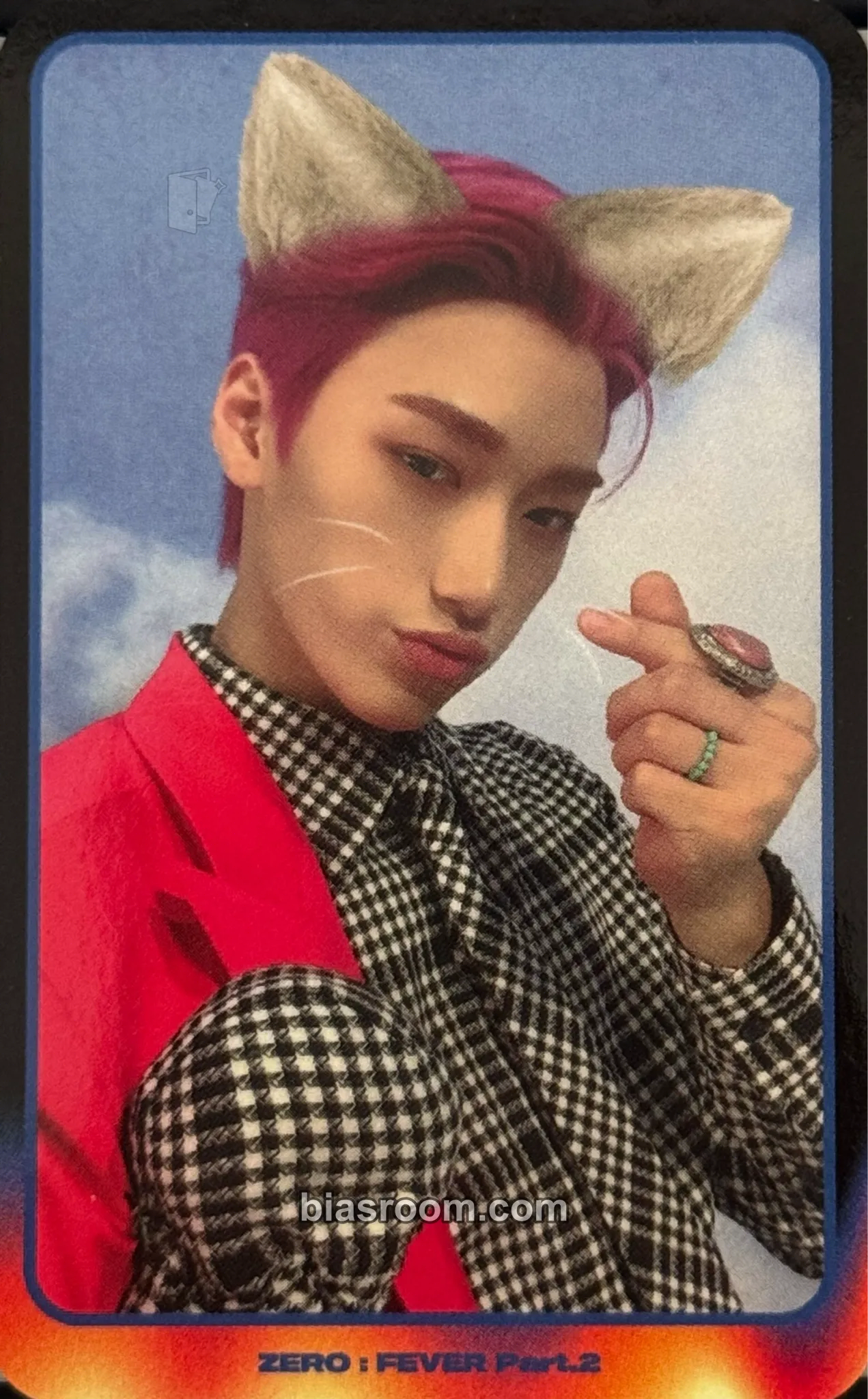 San ZERO : FEVER Part.2 Photocard - ATEEZ - ATEEZ K-pop photocard