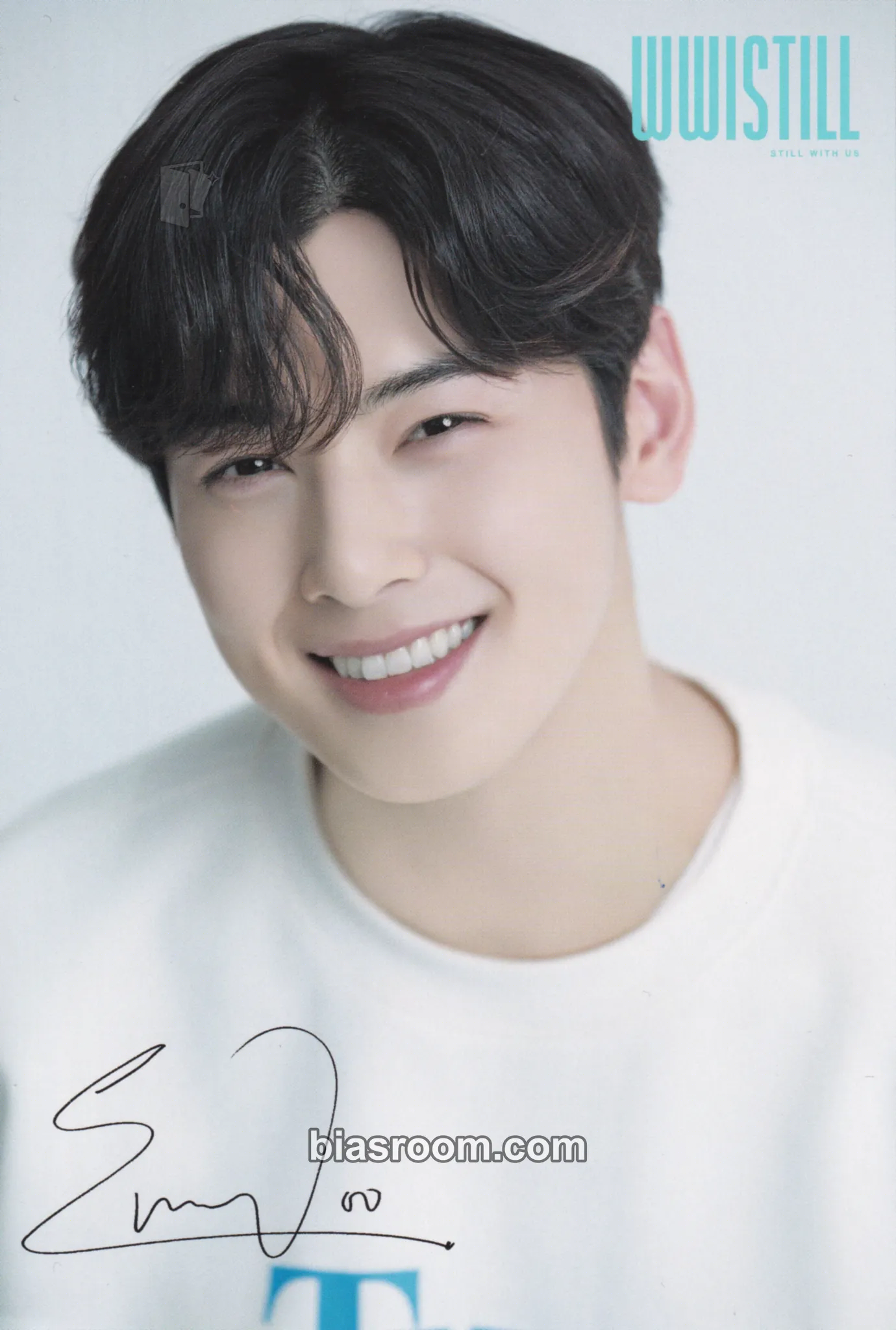 Cha Eun-woo "WWISTILL" ASTRO X JUNON Photocard - ASTRO - ASTRO K-pop photocard