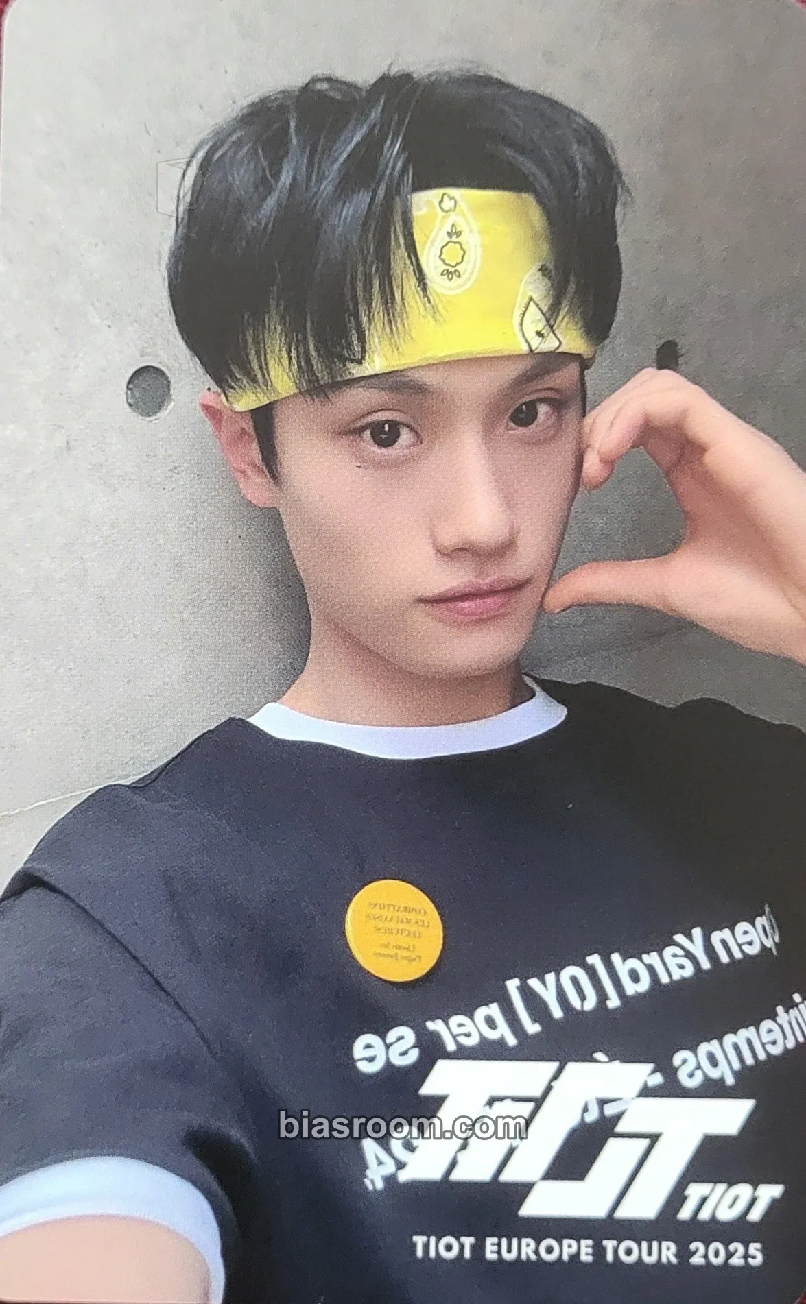 Kum Junhyeon TIOT FIRST EUROPE TOUR Photocard - TIOT - TIOT K-pop photocard