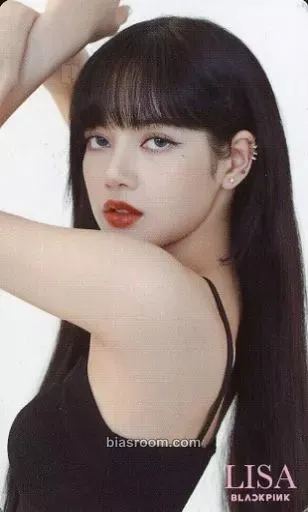 Lisa THE ALBUM Photocard - BLACKPINK - BLACKPINK K-pop photocard