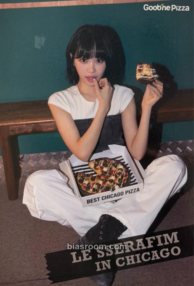 LE SSERAFIM - Kim Chaewon - Goobne x Le Sserafim Other postcard set