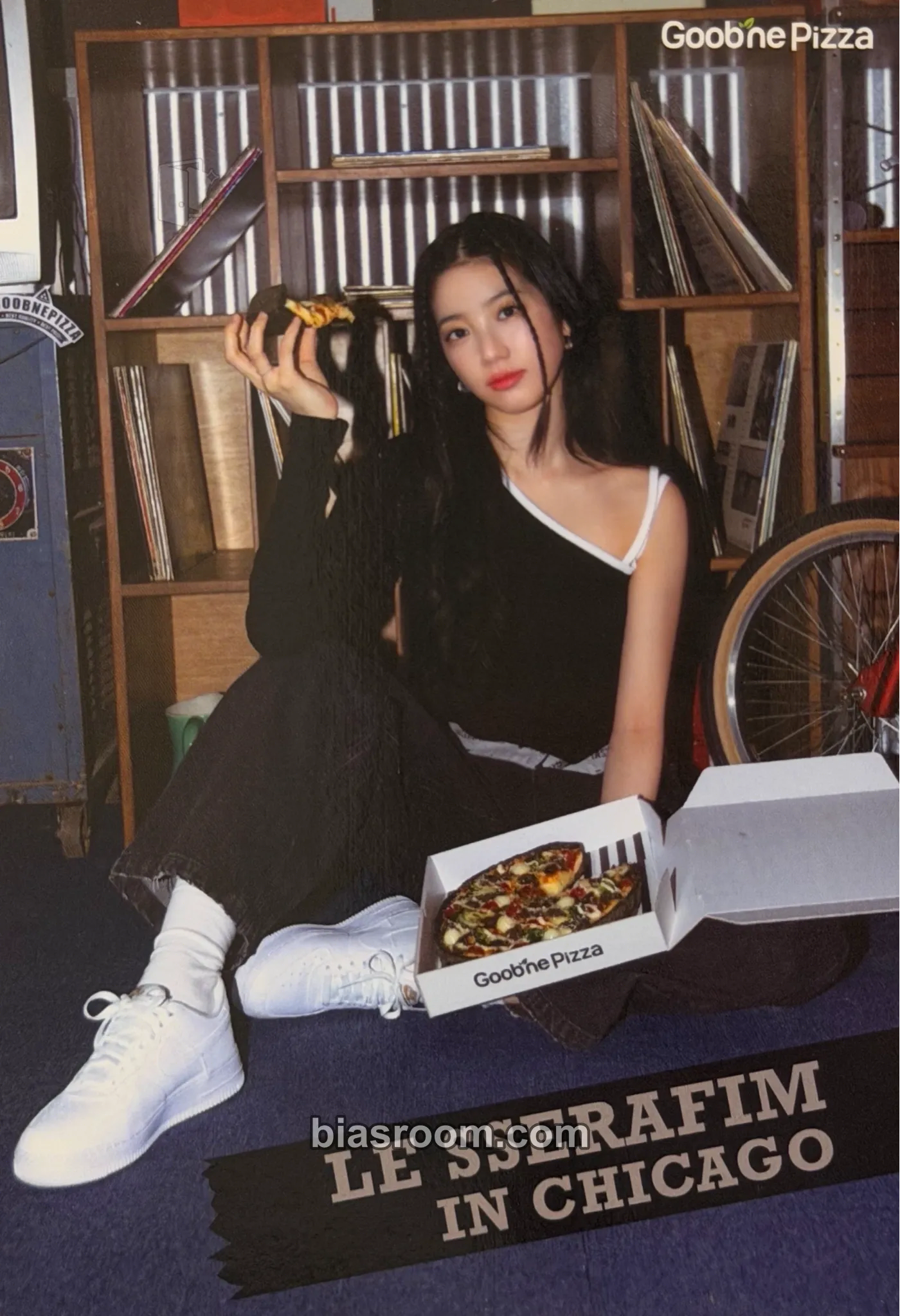 Kazuha Goobne x Le Sserafim Photocard - LE SSERAFIM - LE SSERAFIM K-pop photocard