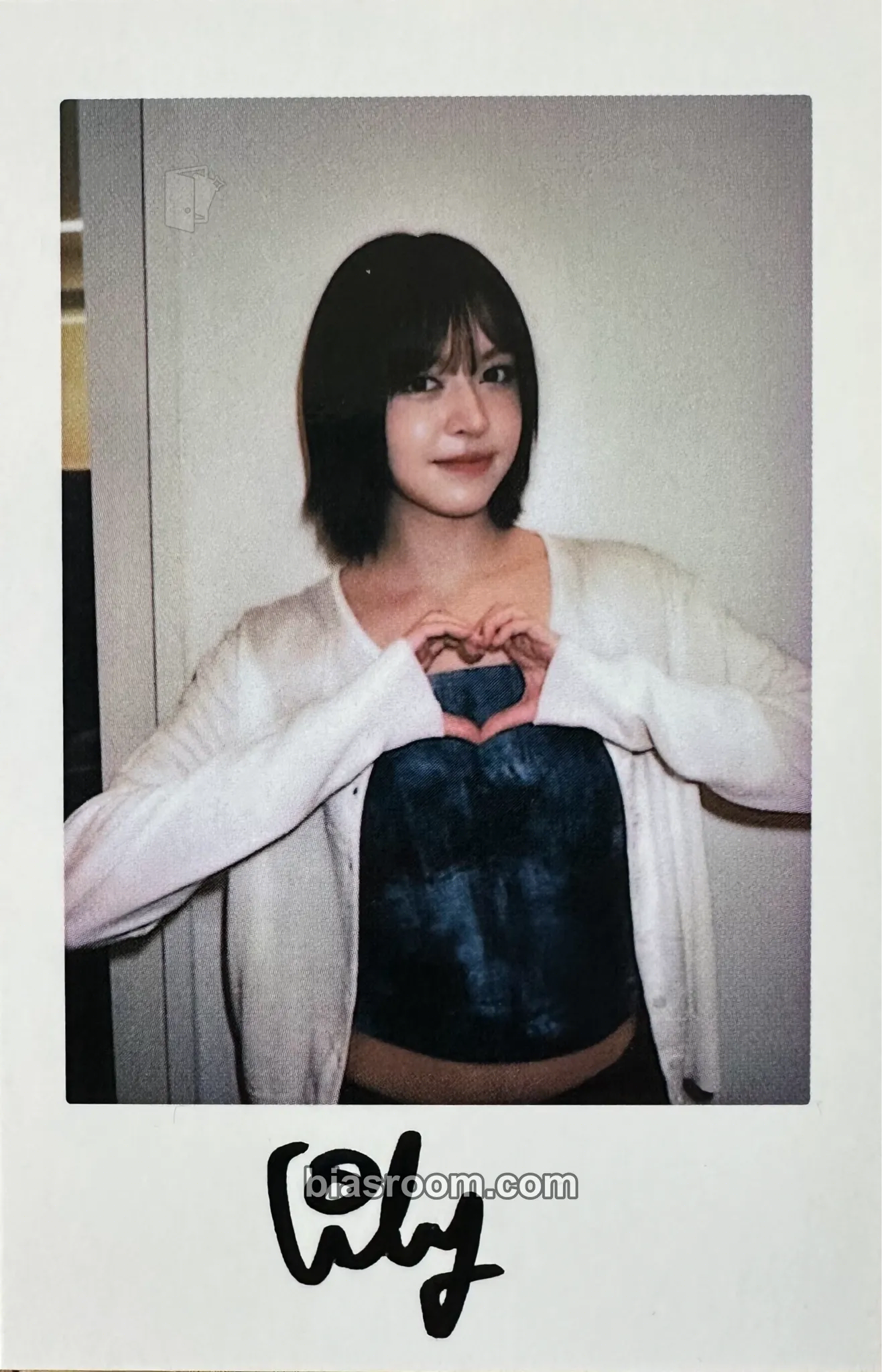 Lily Blue Valentine Photocard - NMIXX - NMIXX K-pop photocard