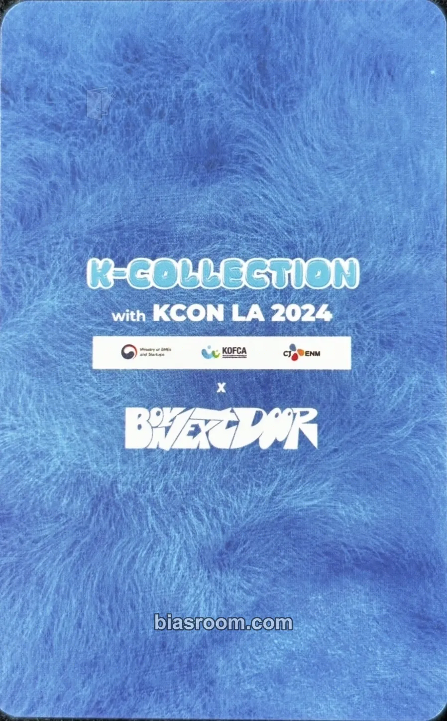 2024 KCON LA Photocard - BOYNEXTDOOR | Bias Room
