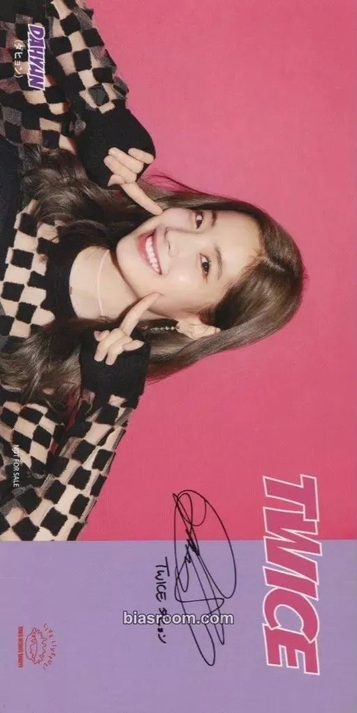 Dahyun One More Time Photocard - TWICE - TWICE K-pop photocard