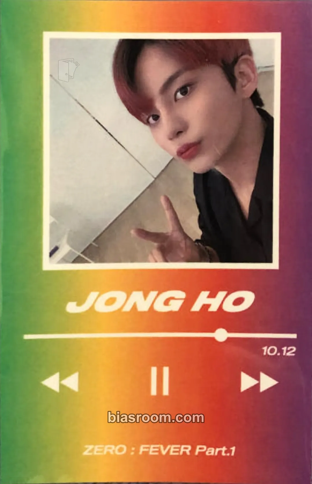 Jongho ATEEZ Zero Fever : Part.1 Pop Up Shibuya 109 Photocard - ATEEZ - ATEEZ K-pop photocard