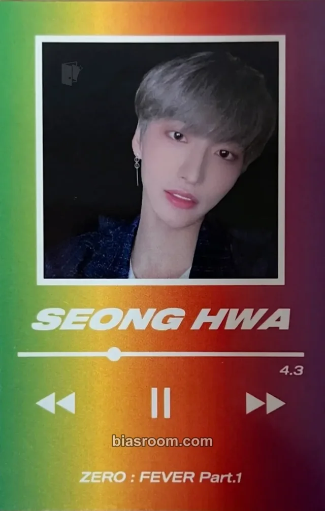 ATEEZ - Seonghwa - ATEEZ Zero Fever : Part.1 Pop Up Shibuya 109 Other pop-up store winner benefit