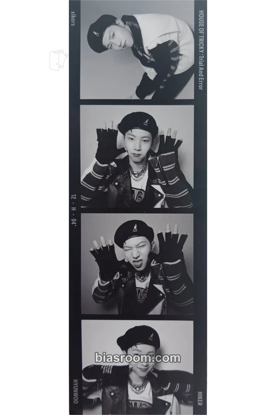 Hyunwoo HOUSE OF TRICKY : Trial And Error Photocard - xikers - xikers K-pop photocard